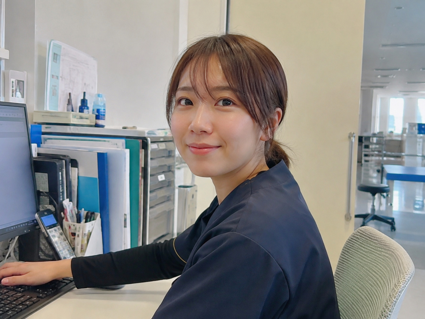 取材に応じた佐倉 さらさん